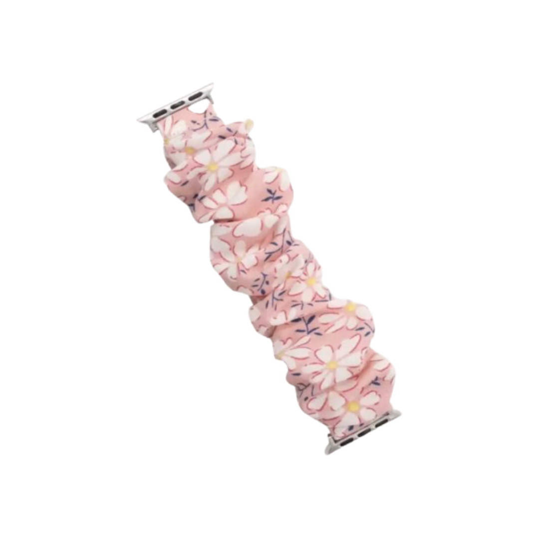 Floral Scrunchie | Pink