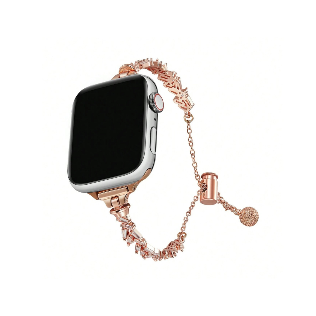 Rhinestone Bracelet | Rose Gold