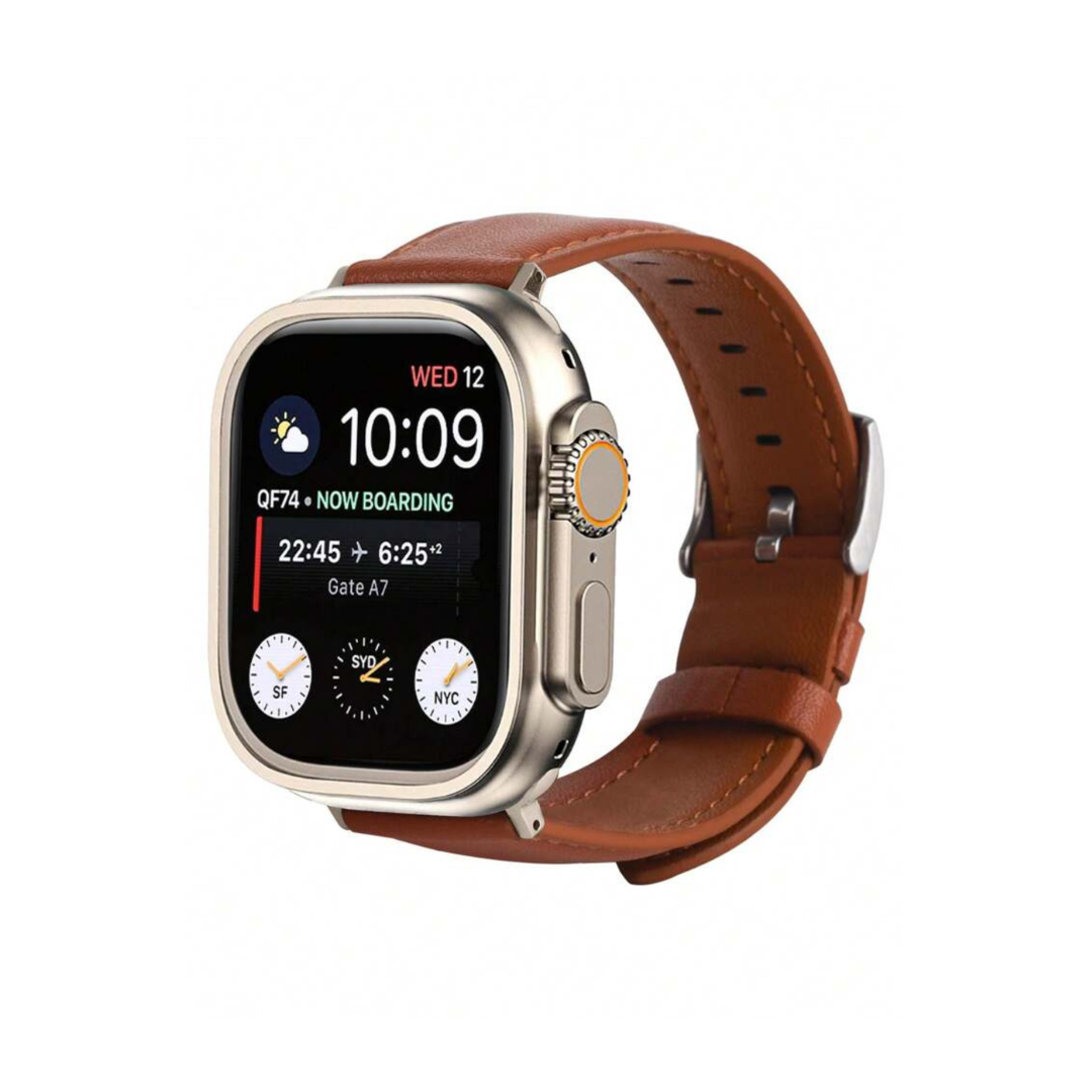 Leather Buckle | Brown