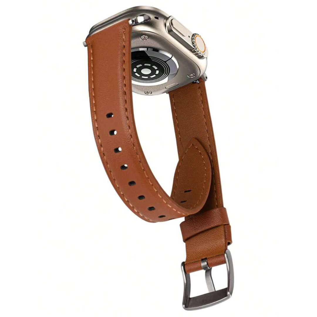Leather Buckle | Brown